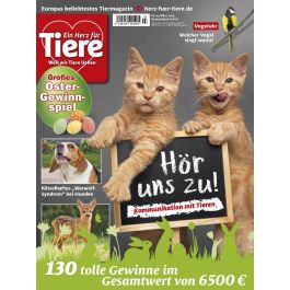 Ein Herz für Tiere Vorteilsabo (10 Ausgaben)